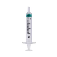   BD Emerald syringe 2 ml, 3-piece, central Luer-slip, 100 pcs/box, Ref: 307727