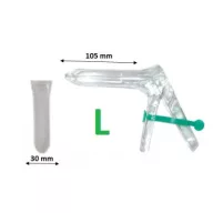 Cusco, disposable, sterile, L, 100 pcs