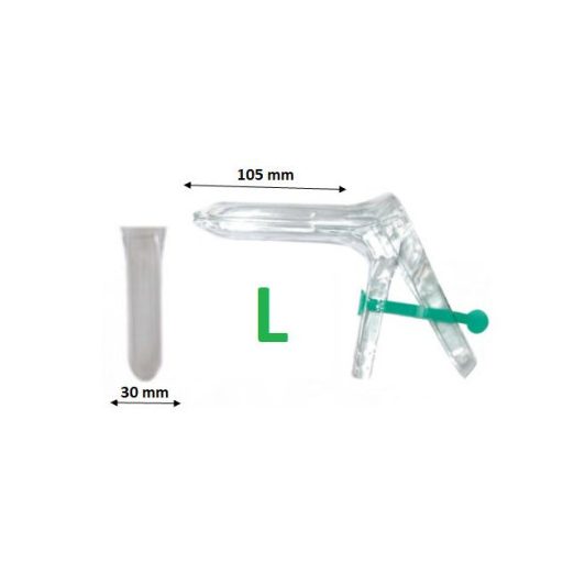Cusco, disposable, sterile, L, 100 pcs