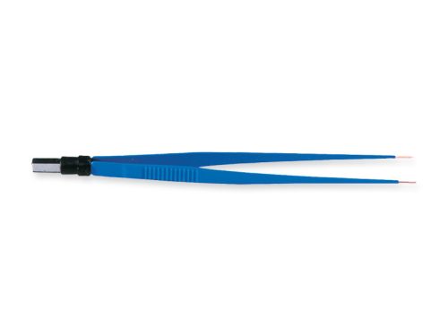 Bipolare gerade Pinzette 18 cm mit 1 mm Spitze für Koagulator