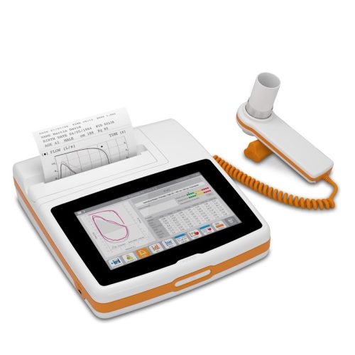 Spirolab Desktop-Spirometer mit wiederverwendbarer Turbine