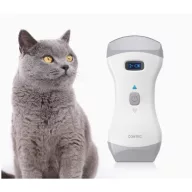   CONTEC CMS 1600B VET dwusondowy system diagnostyki ultrasonograficznej z kolorowym Dopplerem 32 kanałowa sonda akumulatorowa wypukła i liniowa