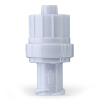 Non-return valve for infusion (mother+father) luer-lock