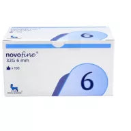 Novo Nordisk Novofine pen tű 32G 6 mm, 7202392