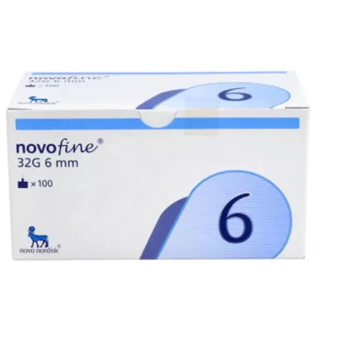 Novo Nordisk Novofine pen tű 32G 6 mm, 7202392