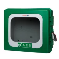   Arky-green defibrillator wall cabin - outdoor - with alarm - with heating