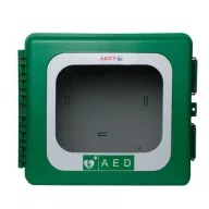   Arky-green defibrillator wall cabin - outdoor - with alarm - with heating
