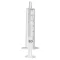 BD Discardit II syringe 5 ml, 2-piece, eccentric Luer-slip, 100 pcs/box, Ref: 309050