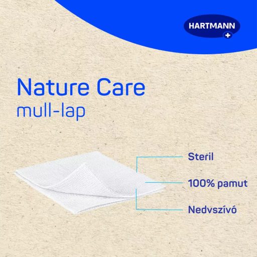 Nature Care sterile mull-sheet 7,5x7,5cm (5x2pcs)