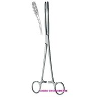 Foester sponge holding forcep narrow curved 24 cm