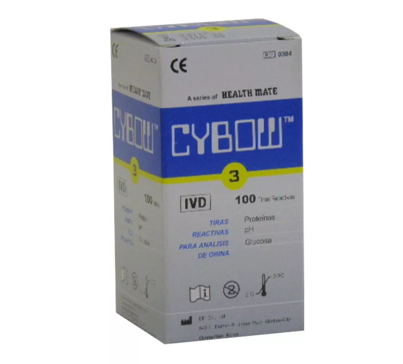 Urine test strips Cybow 3 100 pcs/box - Winterthur Medical P
