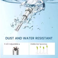 Digital otoscope and ear cleaning camera with HD screen