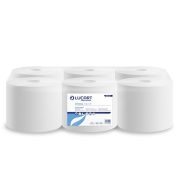   Papierhandtücher Lucart Strong 19 CF, 2-lagig, 19cm Zellstoff, 6 Rollen, mit Innenhülle