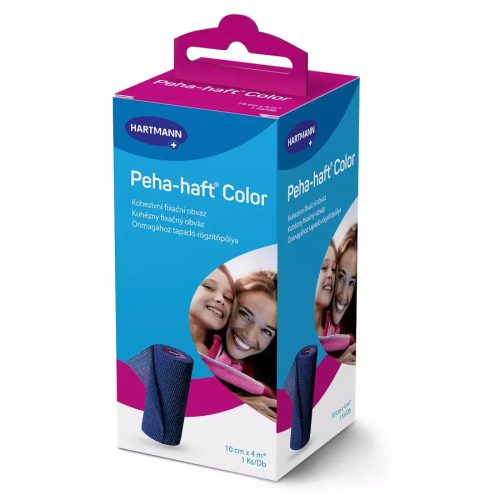 Bandaż samoprzylepny Peha-haft® Color niebieski (10 cmx4 m; 1szt)