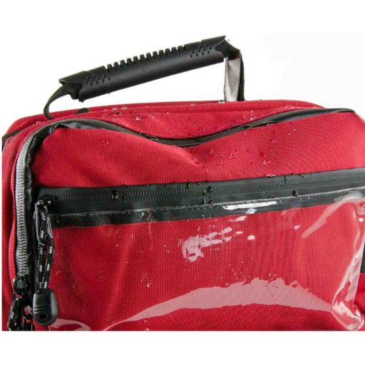 Plecak ratunkowy czerwony, wodoodporny