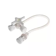   BD Connecta 3-way stopcock with extension line , with 10 cm extension, 50 pcs/box, Ref: 394995