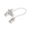 BD Connecta 3-way stopcock with extension line , with 10 cm extension, 50 pcs/box, Ref: 394995