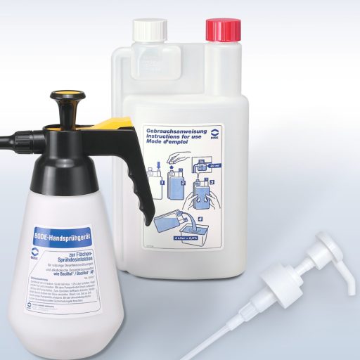 Dosierpumpe mit langer Nase für Desinfektionsmittel, Desinfektionsmittel in Flaschen und Dosen (für 500ml Flaschen)