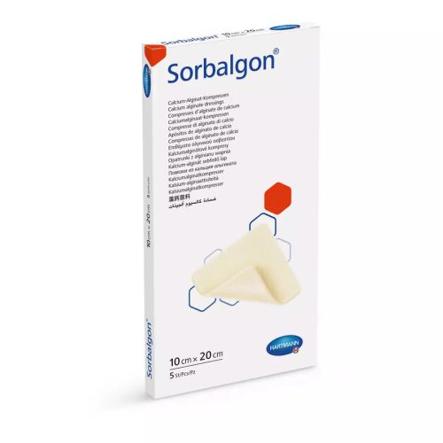 Opatrunek z alginianu wapnia Sorbalgon® (10x20 cm; 5 szt.)