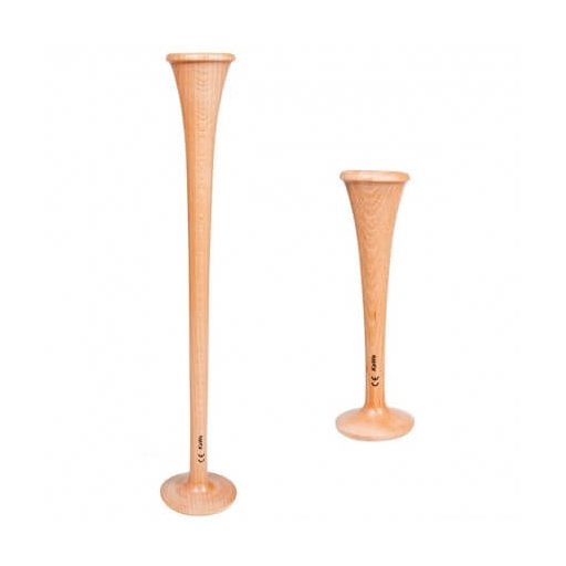 KaWe Pinard Horn - Stetoskop położniczy z drewna bukowego (17 cm)