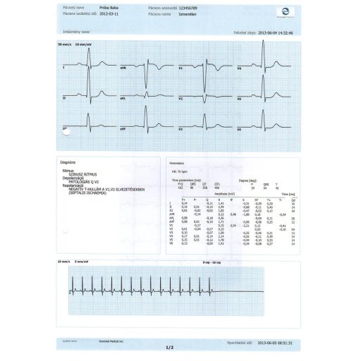 InnoBase ECG software for Windows