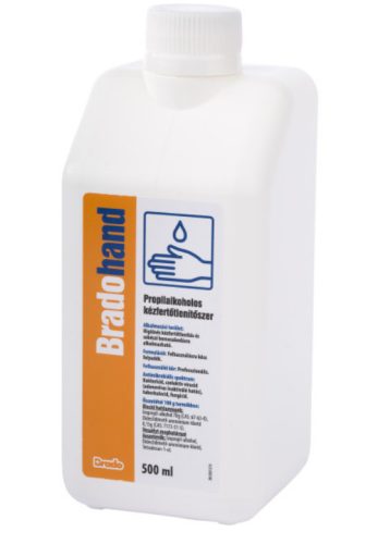 Bradohand Propylalkohol Handdesinfektionsmittel 500ml