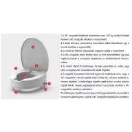 Sitzerhöhung für die Toilette