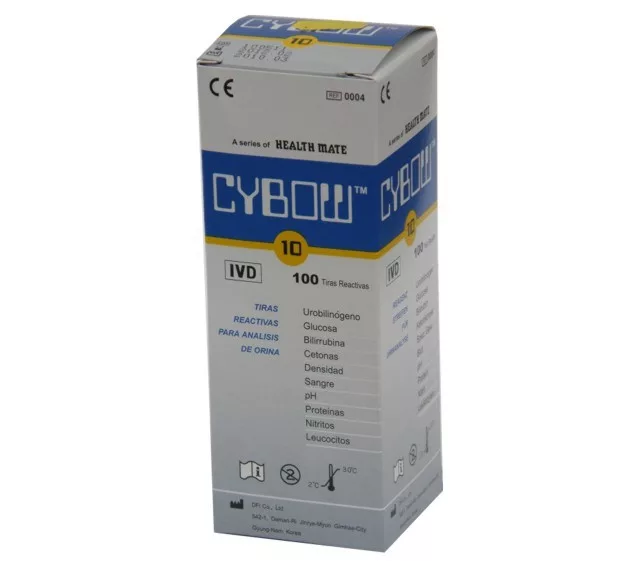 Urine test strips Cybow 10 100 pcs/box - Winterthur Medical