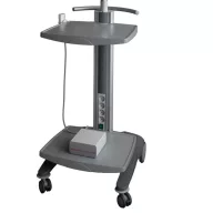   Strässle DT 80 T vacuum electrode system for stress or resting ECG with 2 shelf stand and cable conductor