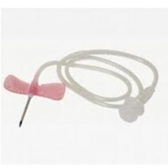 Sterile wing needle chirana 18 G pink
