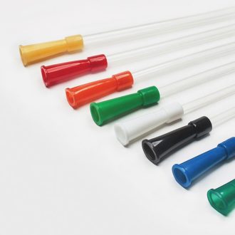 Absaugkatheter, PVC, gerade 18 CH