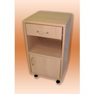 Ward Nachttisch aus Möbelplatte, Design Rechtshänder