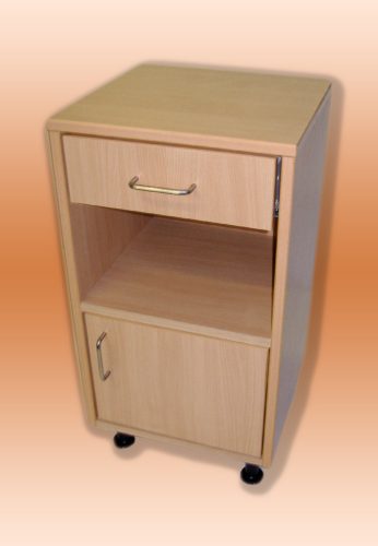 Ward Nachttisch aus Möbelplatte, Design Rechtshänder
