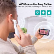 Digital otoscope LUX with wireless app