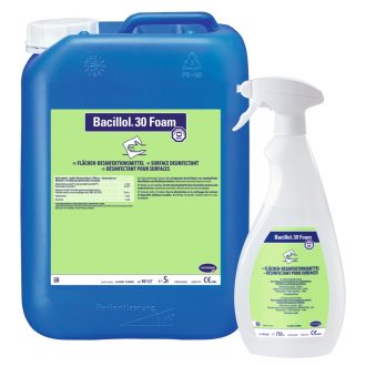   Bacillol® 30 Foam Schnelldesinfektion von empfindlichen, abwaschbaren Oberflächen 5l