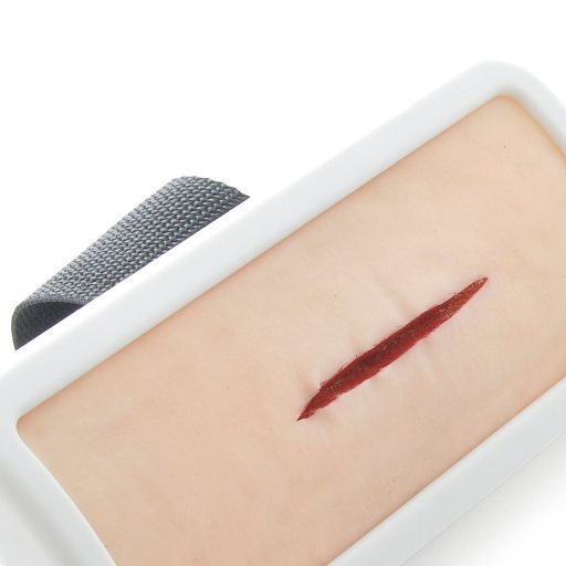 Suture training skin