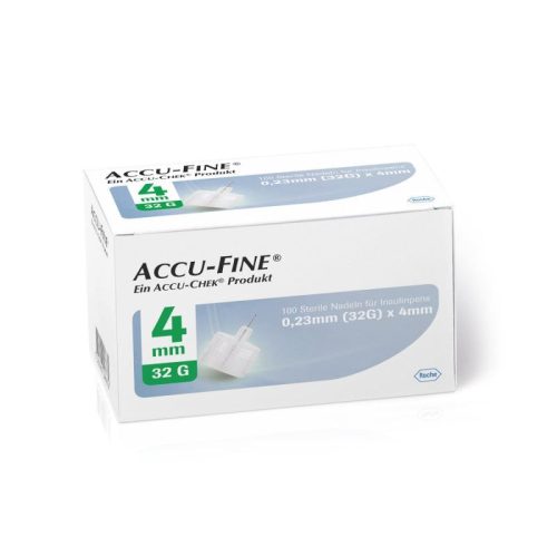 Accu-Fine® tűk inzulintollhoz 100db, 4mm, 32G