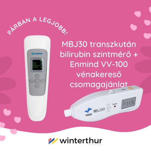 MBJ30 transcutaneous bilirubin meter + Enmind VV-100 veien viewer
