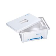   Bathtub with disinfectant white plastic lid 10 L S&M 144507 filter cartridge, clamping plate