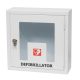 Defibrillator wall-mounted cabin with indoor RASTER