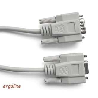 Control cable for ergoline ergometers
