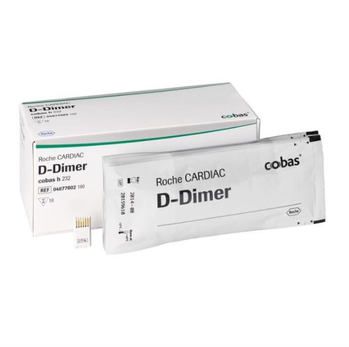 Roche CARDIAC D-Dimer Cobas h232 készülékhez 10 db-os 