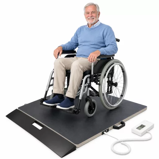 Momert 6651 digital scales for people with reduced mobility