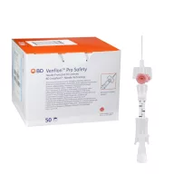   BD Venflon Pro Safety with Instaflash safety IV cannula 20G pink, 1.1 x 32 mm, 50 pcs/box, Ref: 393281