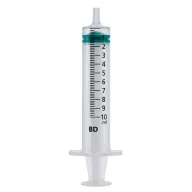   BD Emerald syringe 10 ml, 3-piece, central Luer-slip, 100 pcs/box, Ref: 307736
