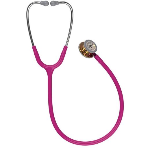 3M™ Littmann® Classic III™ Monitoring Stethoscope 5647 Raspberry, High Polish Copper Finish 