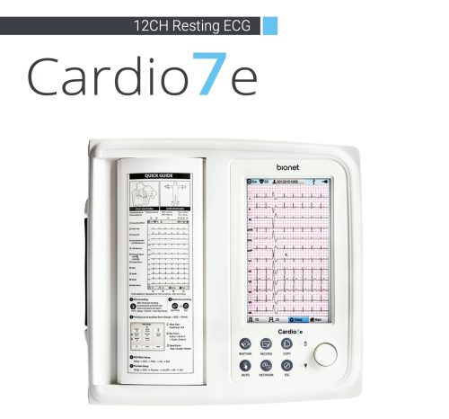 Cardio7e 12 kanałowe spoczynkowe EKG