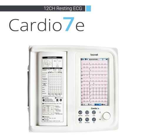 Cardio7e 12 channel resting ECG