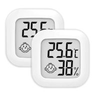 Mini digital indoor hygrometer and temperature meter