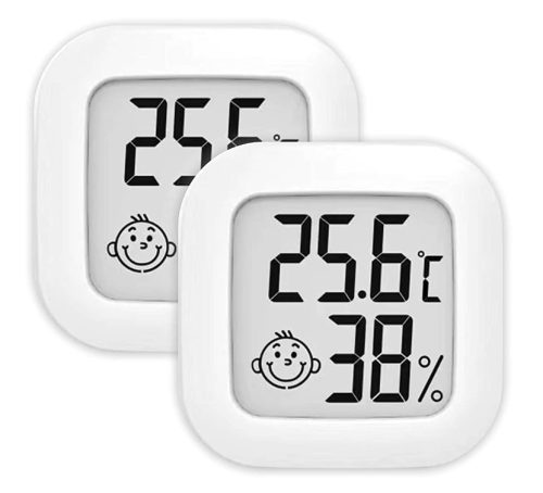 Mini digital indoor hygrometer and temperature meter